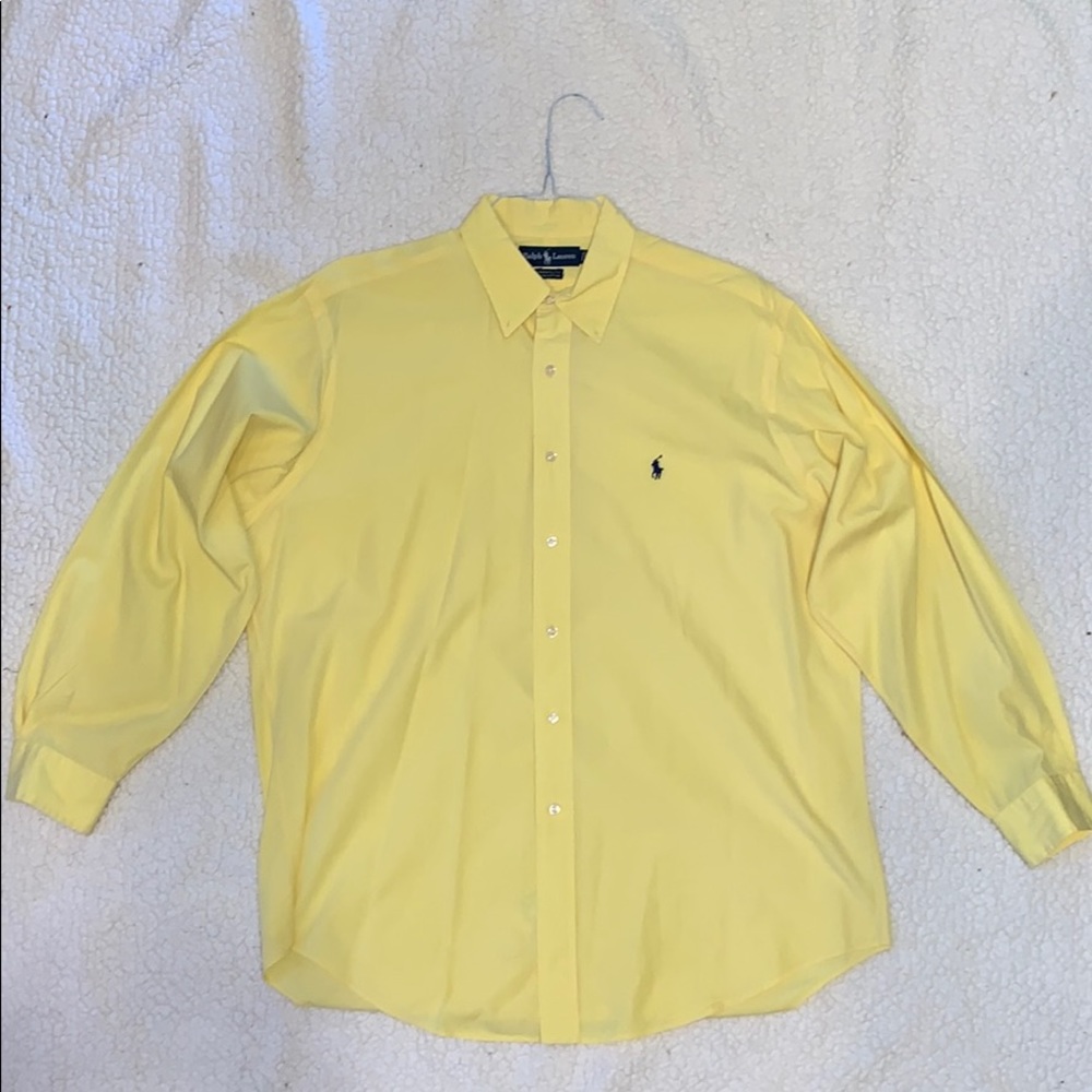 EUC Men’s Ralph Lauren long sleeve dress shirt